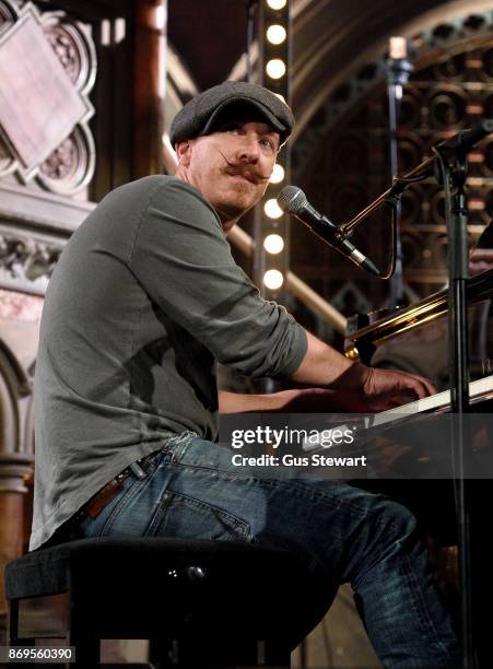 Foy Vance performs on stage at the Union Chapel on November 2, 2017 in London, England.