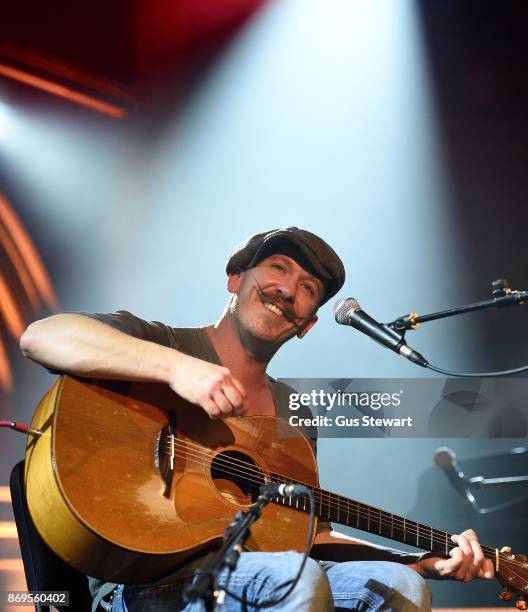 Foy Vance performs on stage at the Union Chapel on November 2, 2017 in London, England.