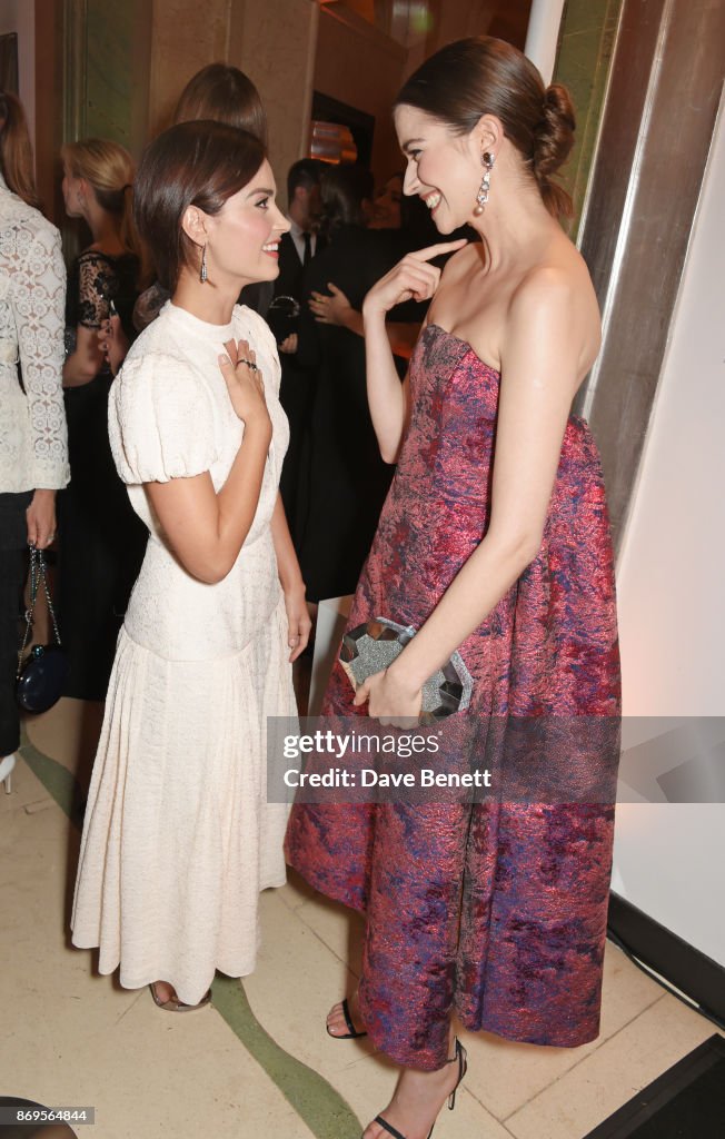 Jenna Coleman and Margaret Clunie attend Harper's Bazaar Women of the
