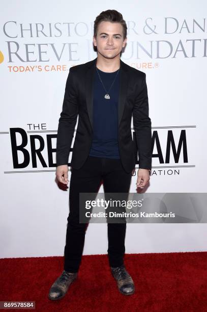 Singer-songwriter Hunter Hayes attends the Samsung annual charity gala 2017 at Skylight Clarkson Sq on November 2, 2017 in New York City.