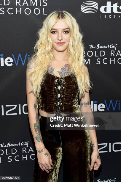 Bria Vinaite attends Inaugural IndieWire Honors on November 2, 2017 in Los Angeles, California.