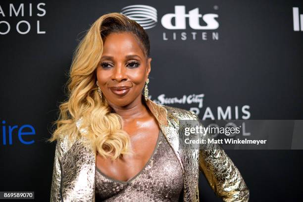 Mary J. Blige attends Inaugural IndieWire Honors on November 2, 2017 in Los Angeles, California.