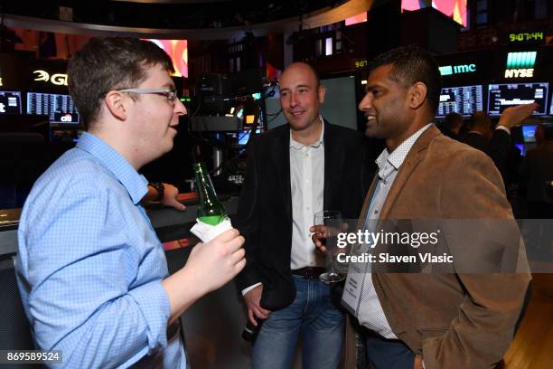 Guests attend the NYSE Party at the ONWARD17 Conference- Day 2 on November 2, 2017 in New York City.