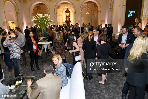 View of the room during the NYSE Party at the ONWARD17 Conference- Day 2 on November 2, 2017 in New York City.