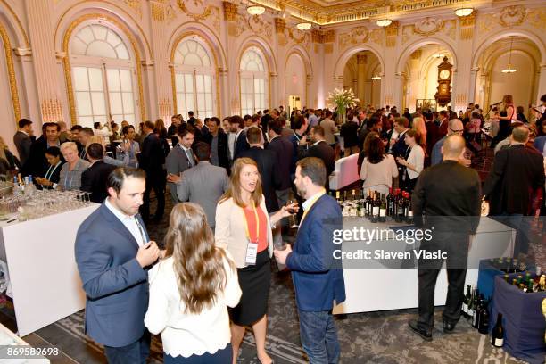 View of the room during the NYSE Party at the ONWARD17 Conference- Day 2 on November 2, 2017 in New York City.