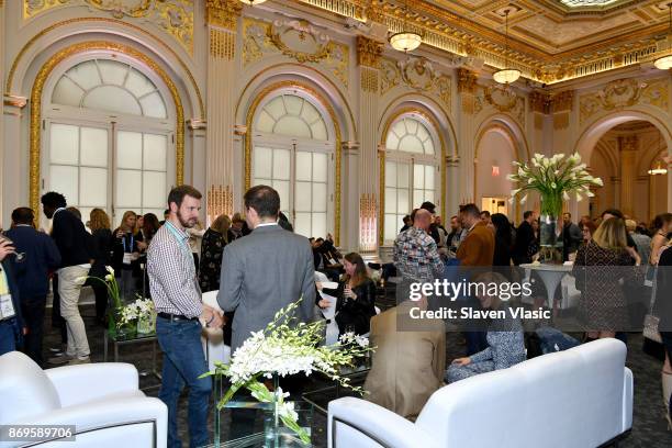 View of the room during the NYSE Party at the ONWARD17 Conference- Day 2 on November 2, 2017 in New York City.