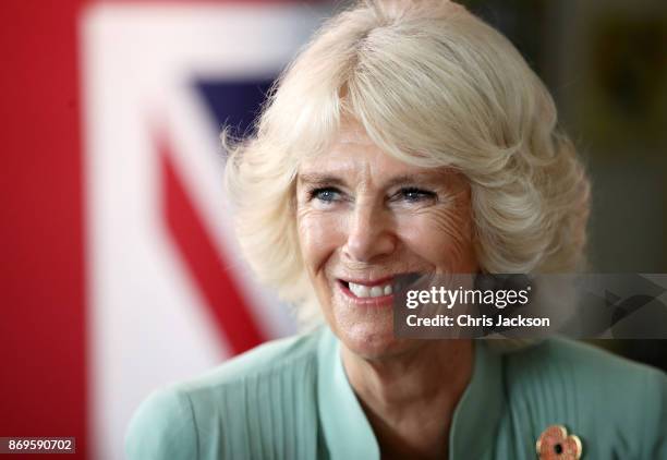 Her Royal Highness, Camilla, Duchess of Cornwall visits The International School at ParkCity on November 3, 2017 in Kuala Lumpur, Malaysia. Prince...