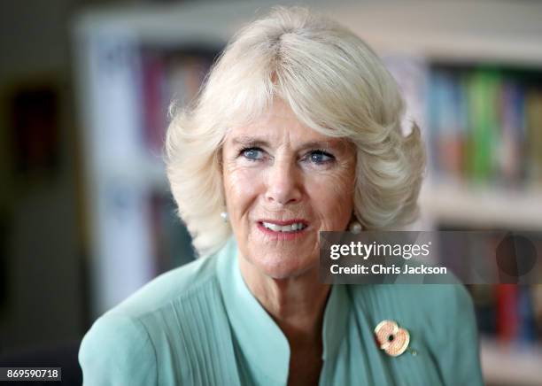 Her Royal Highness, Camilla, Duchess of Cornwall visits The International School at ParkCity on November 3, 2017 in Kuala Lumpur, Malaysia. Prince...