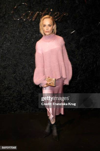 Friederike Kempter attends the When the Ordinary becomes Precious #CartierParty at Old Power Station on November 2, 2017 in Berlin, Germany.