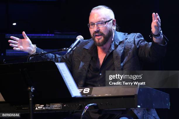 Songwriter Desmond Child performs during 'Best Buddies Unplugged' at Franklin Theatre on November 2, 2017 in Franklin, Tennessee.