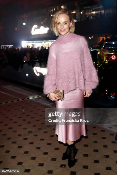 Friederike Kempter attends the When the Ordinary becomes Precious #CartierParty at Old Power Station on November 2, 2017 in Berlin, Germany.