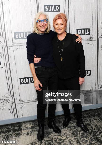 Dr. Jane Aronson and actress/producer Deborra-lee Furness visit Build to discuss Worldwide Orphans 20th Anniversary at Build Studio on November 2,...