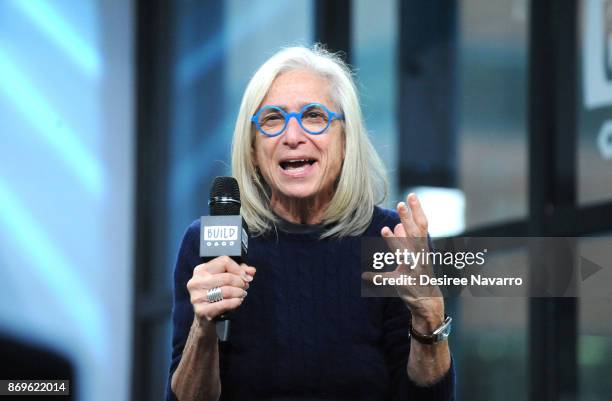 Dr. Jane Aronson visits Build to discuss Worldwide Orphans 20th Anniversary at Build Studio on November 2, 2017 in New York City.