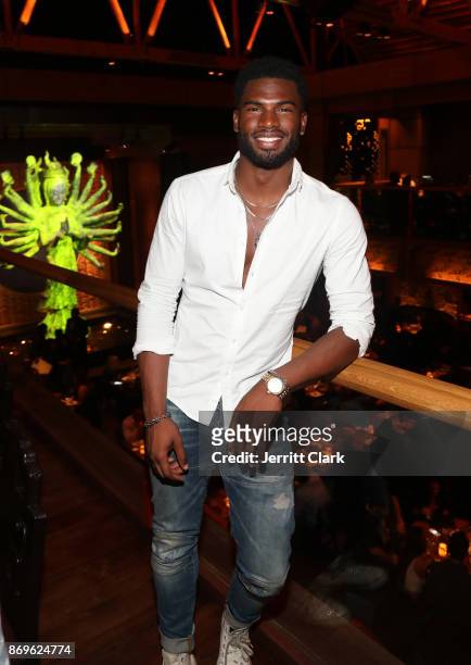 Broderick Hunter attends The MVP Experience Launch Dinner hosted by The House of Remy Martin at Tao on November 2, 2017 in Los Angeles, California.