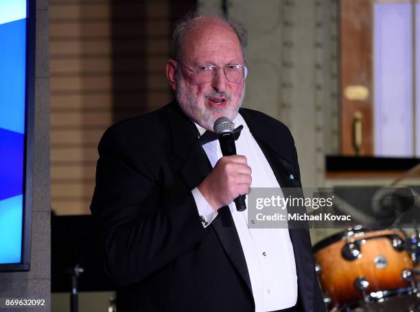 Radio host Jim Bohannon attends the National Radio Hall of Fame Class Of 2017 Induction Ceremony & Celebration at the Museum of Broadcast...