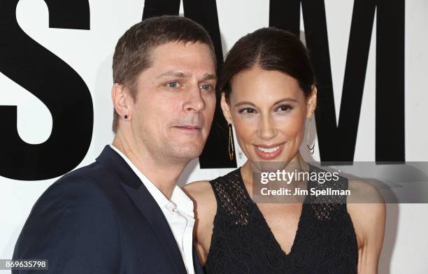 Singer/songwriter Rob Thomas and Marisol Thomas attend the 2017 Samsung Charity Gala at Skylight Clarkson Sq on November 2, 2017 in New York City.