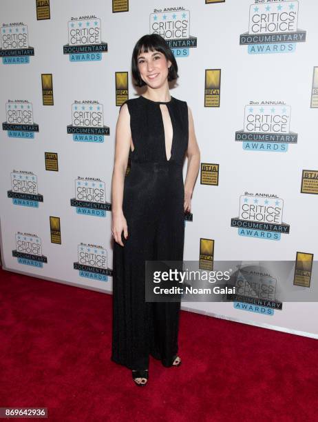 Etty attends the 2nd Annual Critic's Choice Documentary Awards on November 2, 2017 in New York City.