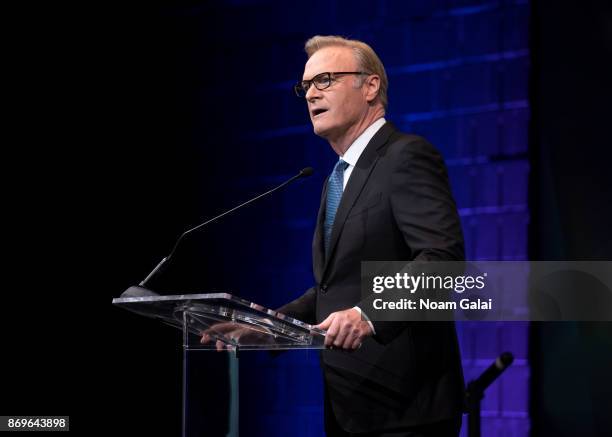 Lawrence O'Donnell attends the 2nd Annual Critic's Choice Documentary Awards on November 2, 2017 in New York City.