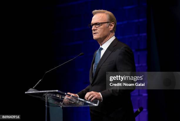 Lawrence O'Donnell attends the 2nd Annual Critic's Choice Documentary Awards on November 2, 2017 in New York City.