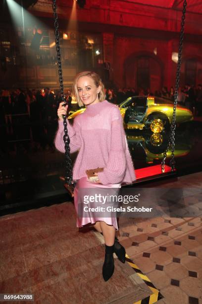 Friederike Kempter during the 'When the Ordinary becomes Precious #CartierParty Berlin ' at Old Power Station on November 2, 2017 in Berlin, Germany.