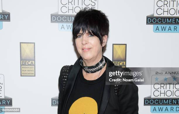 Diane Warren attends the 2nd Annual Critic's Choice Documentary Awards on November 2, 2017 in New York City.