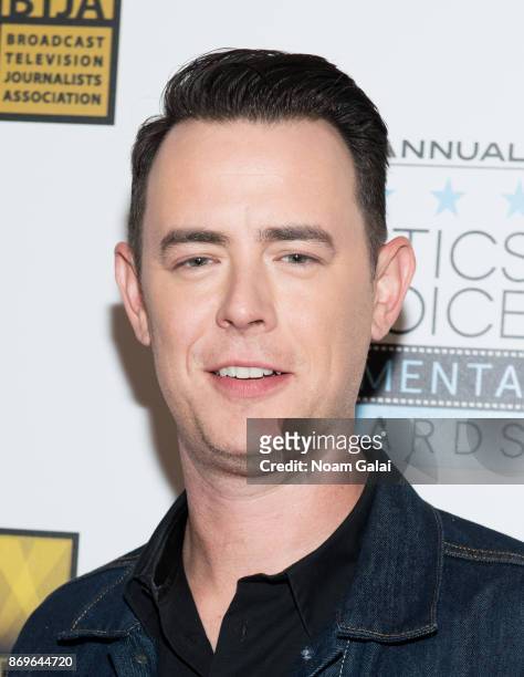 Colin Hanks attends the 2nd Annual Critic's Choice Documentary Awards on November 2, 2017 in New York City.