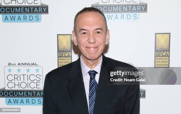 Gilbert Gottfried attends the 2nd Annual Critic's Choice Documentary Awards on November 2, 2017 in New York City.