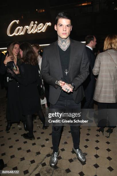 Tommy Hey during the 'When the Ordinary becomes Precious #CartierParty Berlin' at Old Power Station on November 2, 2017 in Berlin, Germany.