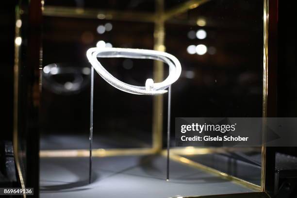 Jewelry 'JUSTE UN CLOU' by Cartier during the 'When the Ordinary becomes Precious #CartierParty Berlin' at Old Power Station on November 2, 2017 in...