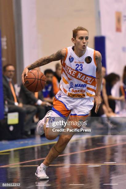 Naples's guard Ann Jacqueline Gemelos in action during the championship Italian Series A women's basketball regular season's Saces Mapei Givova...