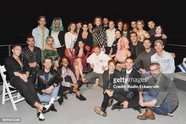 Tommy Dorfman hosts the ASOS celebration of the retail debut of GLAAD's Together Movement with dinner at private residence on November 2, 2017 in Los...