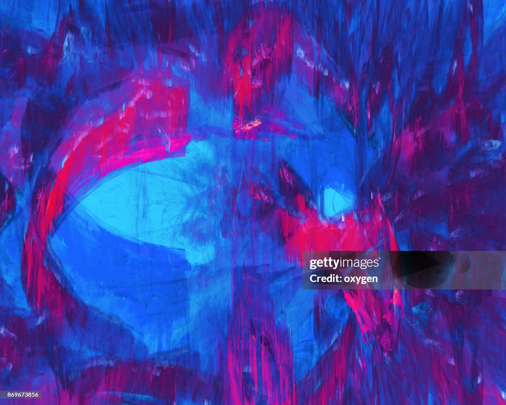 Dark Blue and Pink abstract background