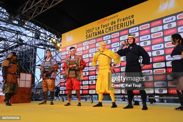 5th Tour de France Saitama Criterium 2017 / Media Day Marcel KITTEL / Warren BARGUIL / Samurai / Christopher FROOME / Greg VAN AVERMAET / Ninja / /...