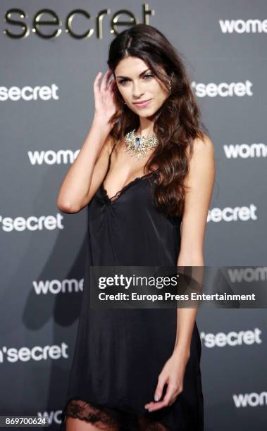 Linda Morselli attends the event Women'Secret Night to present the campaign Wanted on November 2, 2017 in Madrid, Spain.