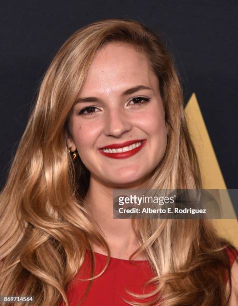 Academy Fellow/screenwriter S.J. Inwards attends the Academy Nicholl Fellowships In Screenwriting Awards Presentation And Live Read at Samuel Goldwyn...
