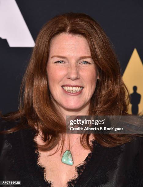 Academy Fellow/screenwriter K.G. Rockmaker attends the Academy Nicholl Fellowships In Screenwriting Awards Presentation And Live Read at Samuel...