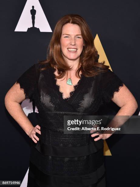 Academy Fellow/screenwriter K.G. Rockmaker attends the Academy Nicholl Fellowships In Screenwriting Awards Presentation And Live Read at Samuel...