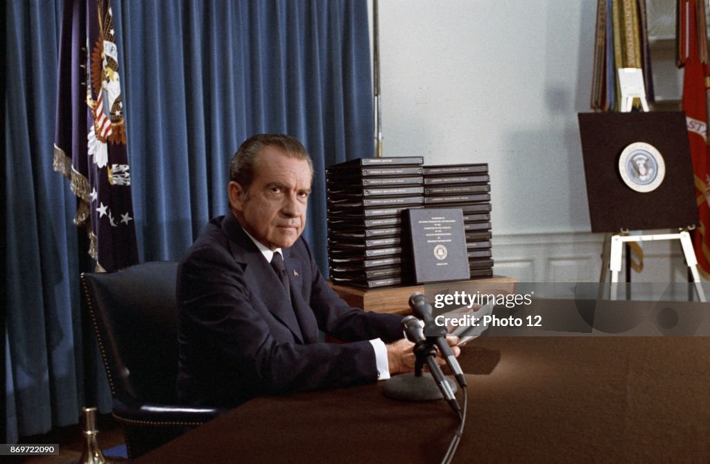 President Richard Nixon.