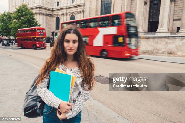 college student in uk - secondary school london stock pictures, royalty-free photos & images