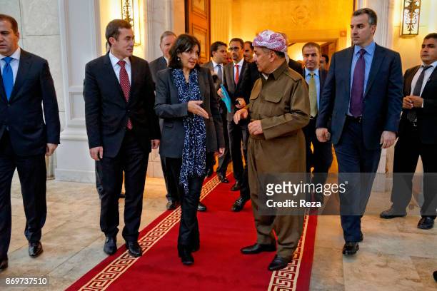Official visit of Anne Hidalgo, Mayor of Paris, to Iraqi Kurdistan, to show the solidarity of the city of Paris with the displaced persons and...