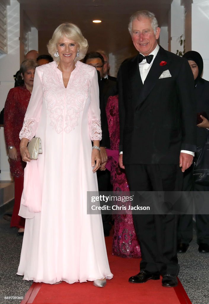 The Prince Of Wales & Duchess Of Cornwall Visit Singapore, Malaysia, Brunei And India - Day 5