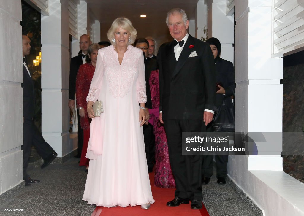 The Prince Of Wales & Duchess Of Cornwall Visit Singapore, Malaysia, Brunei And India - Day 5