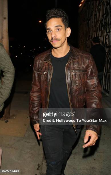 Ray Santiago is seen on November 2, 2017 in Los Angeles, CA.