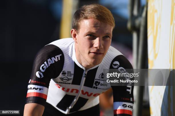 Nikias Arndt from Sunweb Team during the 5th edition of TDF Saitama Criterium 2017 - Media Day. On Friday, 3 November 2017, in Saitama, Japan.