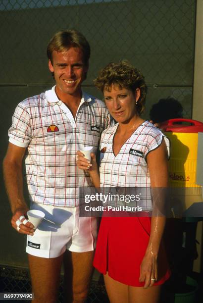 English Tennis player John Lloyd and American Tennis player Chris Evert married in 1979, .Her eight-year marriage to English player John Lloyd ended...
