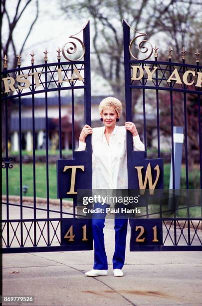 Tammy Wynette, First lady of Country and famous for her song " Stand By Your Man" at her home in Nashville where she died 6th April 1998 after a long...