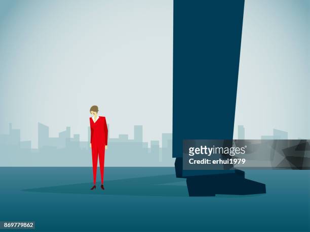 business - social exclusion stock illustrations