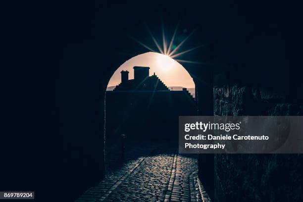 star of the castle - daniele carotenuto stock pictures, royalty-free photos & images