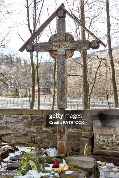 peksowy brzyzek cemetery - sabala foto e immagini stock