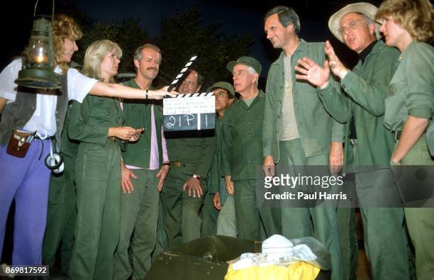 The last episode of MASH,'Goodbye, Farewell and Amen'. 'Goodbye, Farewell and Amen' remained the most watched television broadcast in American...